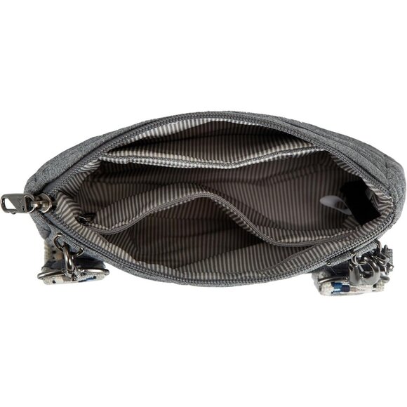 Boho Anti-Theft Clutch Crossbody Polyester Unisex Travel Security Organizer - Picture 11 of 12